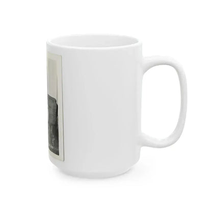 Bettie Page #201 (Vintage Female Icon) White Coffee Mug - Go Mug Yourself