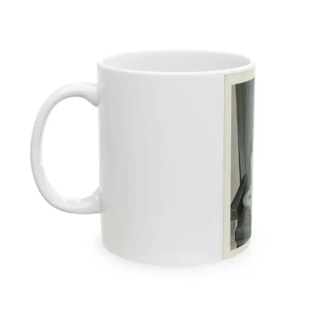 Bettie Page #201 (Vintage Female Icon) White Coffee Mug - Go Mug Yourself