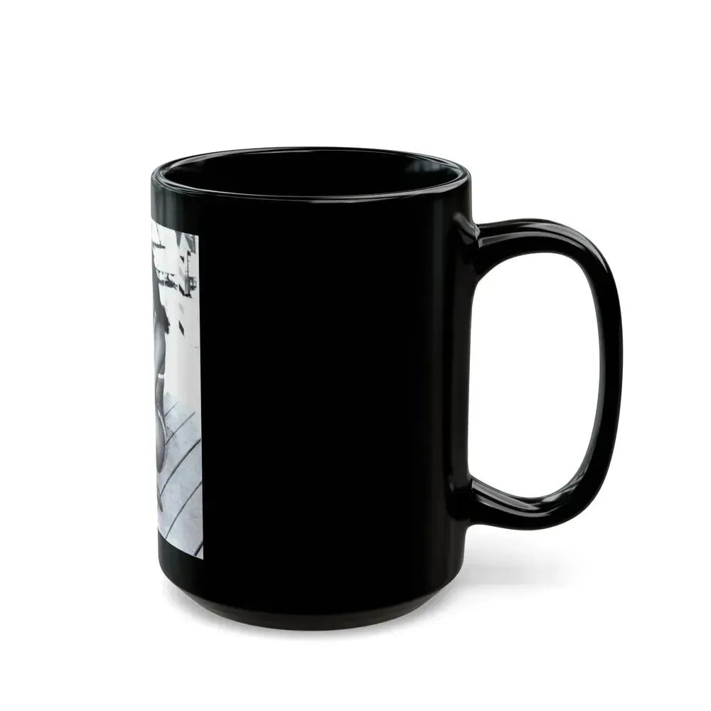 Bettie Page #202 (Vintage Female Icon) Black Coffee Mug - Go Mug Yourself