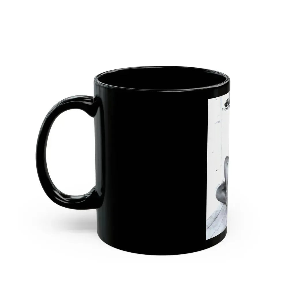 Bettie Page #202 (Vintage Female Icon) Black Coffee Mug - Go Mug Yourself