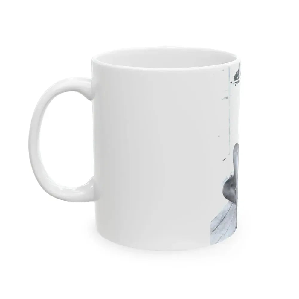 Bettie Page #202 (Vintage Female Icon) White Coffee Mug - Go Mug Yourself