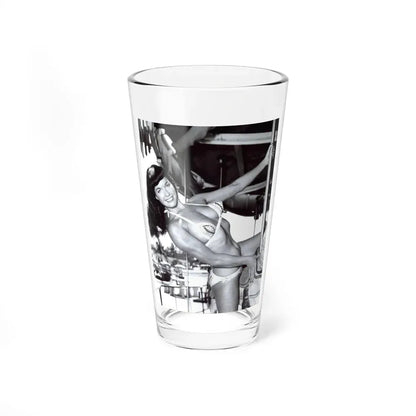 Bettie Page #203 (Vintage Female Icon) Pint Glass 16oz 16oz - Go Mug Yourself