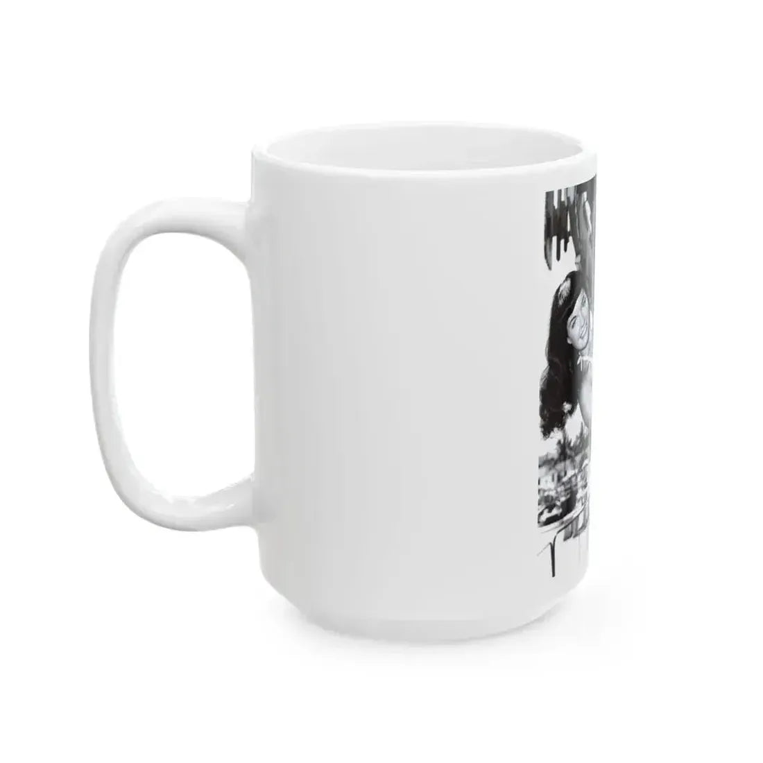 Bettie Page #203 (Vintage Female Icon) White Coffee Mug - Go Mug Yourself