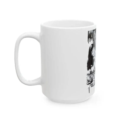 Bettie Page #203 (Vintage Female Icon) White Coffee Mug - Go Mug Yourself
