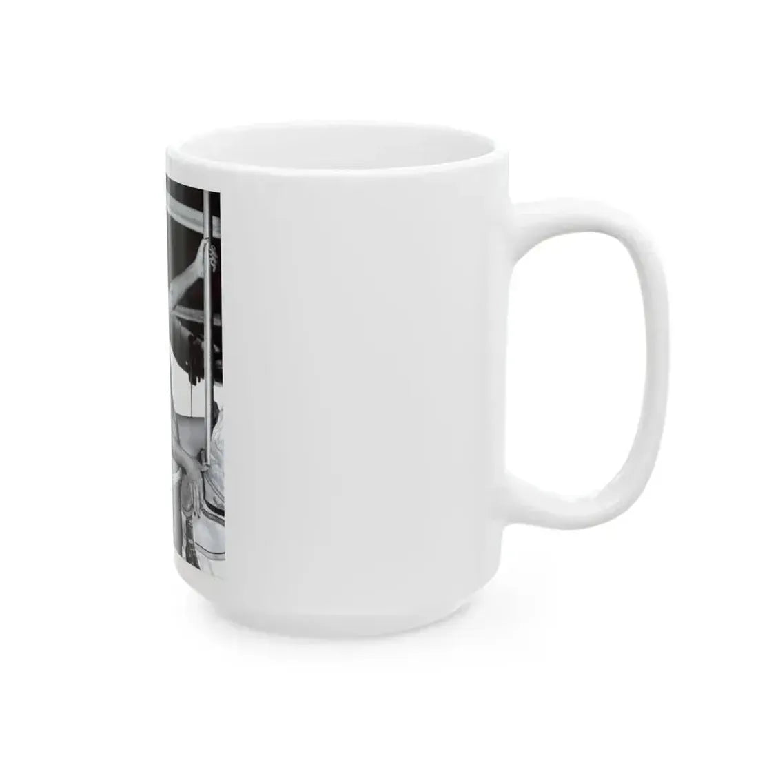 Bettie Page #203 (Vintage Female Icon) White Coffee Mug - Go Mug Yourself