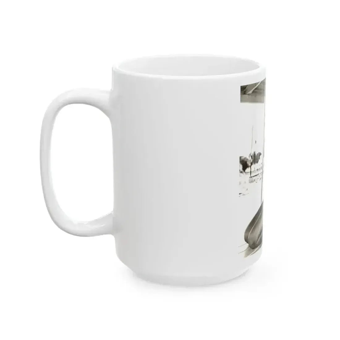 Bettie Page #204 (Vintage Female Icon) White Coffee Mug - Go Mug Yourself