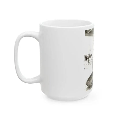 Bettie Page #204 (Vintage Female Icon) White Coffee Mug - Go Mug Yourself