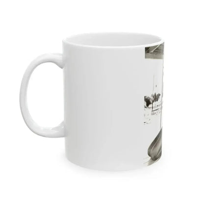 Bettie Page #204 (Vintage Female Icon) White Coffee Mug - Go Mug Yourself