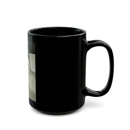 Bettie Page #206 (Vintage Female Icon) Black Coffee Mug - Go Mug Yourself