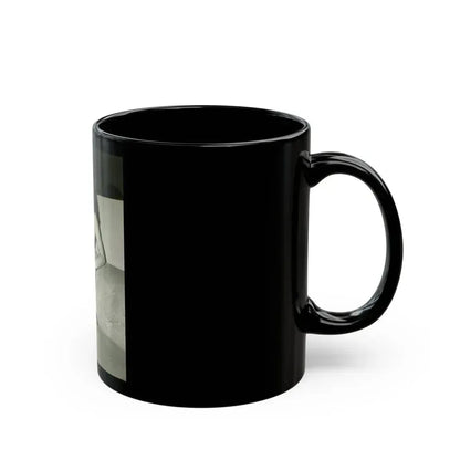 Bettie Page #206 (Vintage Female Icon) Black Coffee Mug - Go Mug Yourself