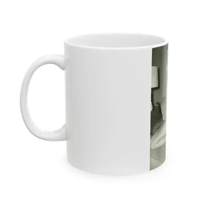 Bettie Page #206 (Vintage Female Icon) White Coffee Mug - Go Mug Yourself