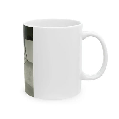 Bettie Page #206 (Vintage Female Icon) White Coffee Mug - Go Mug Yourself