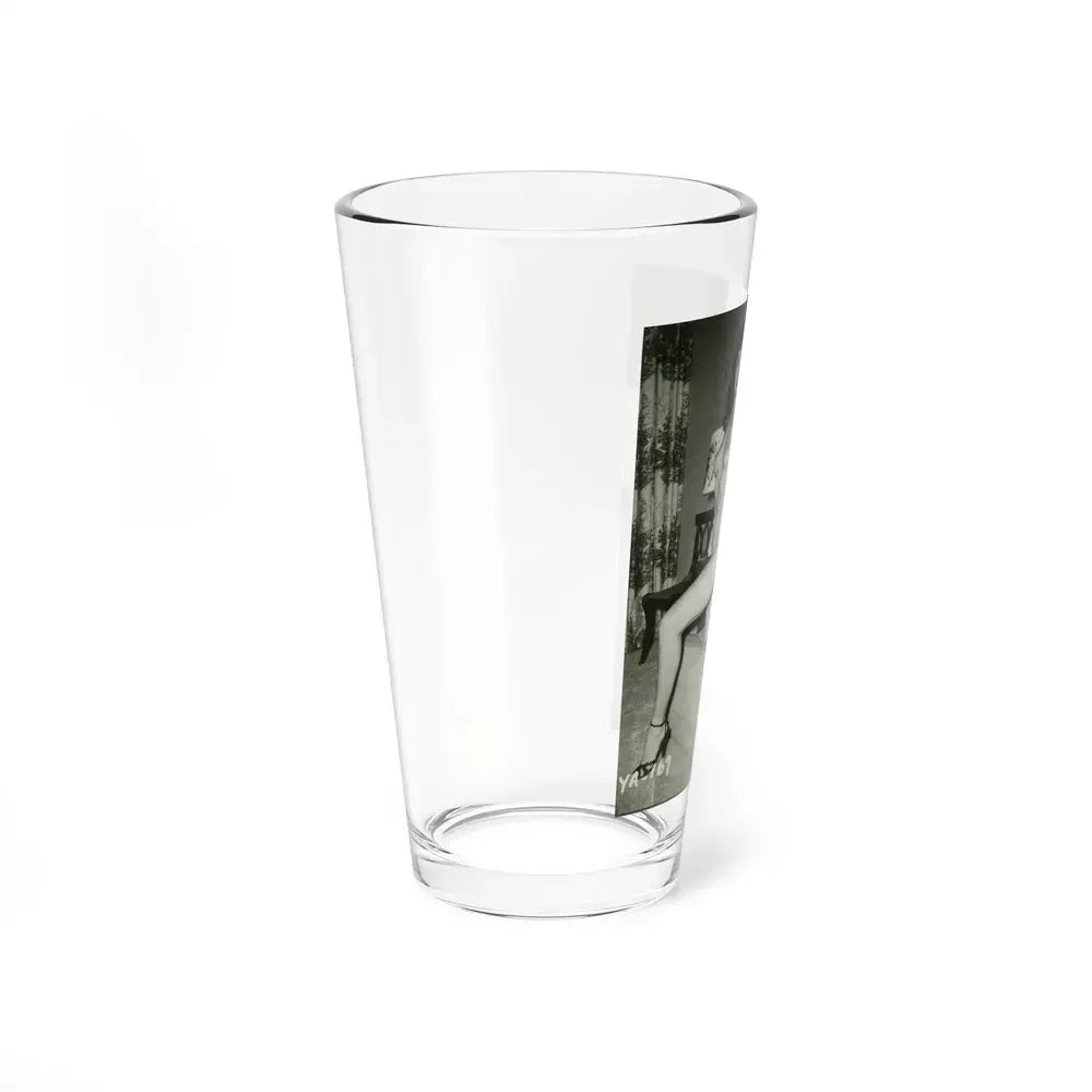 Bettie Page #207 (Vintage Female Icon) Pint Glass 16oz - Go Mug Yourself