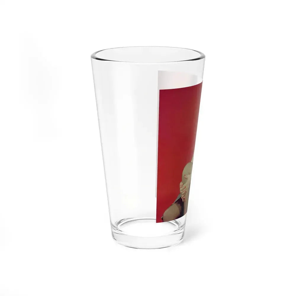 Bettie Page #208 (Vintage Female Icon) Pint Glass 16oz - Go Mug Yourself
