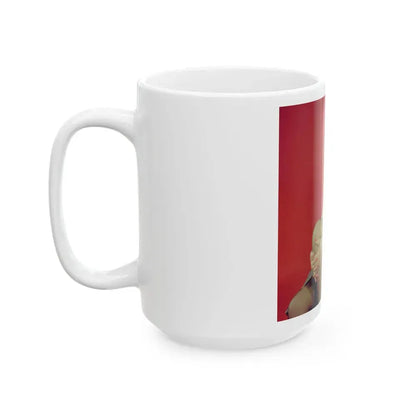 Bettie Page #208 (Vintage Female Icon) White Coffee Mug - Go Mug Yourself