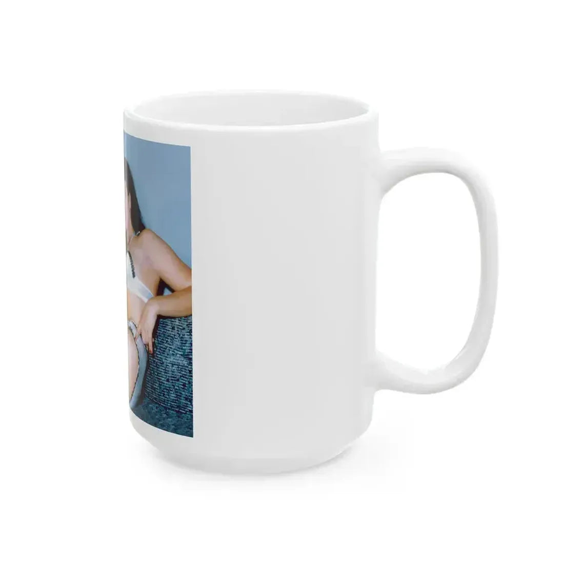 Bettie Page #209 (Vintage Female Icon) White Coffee Mug - Go Mug Yourself