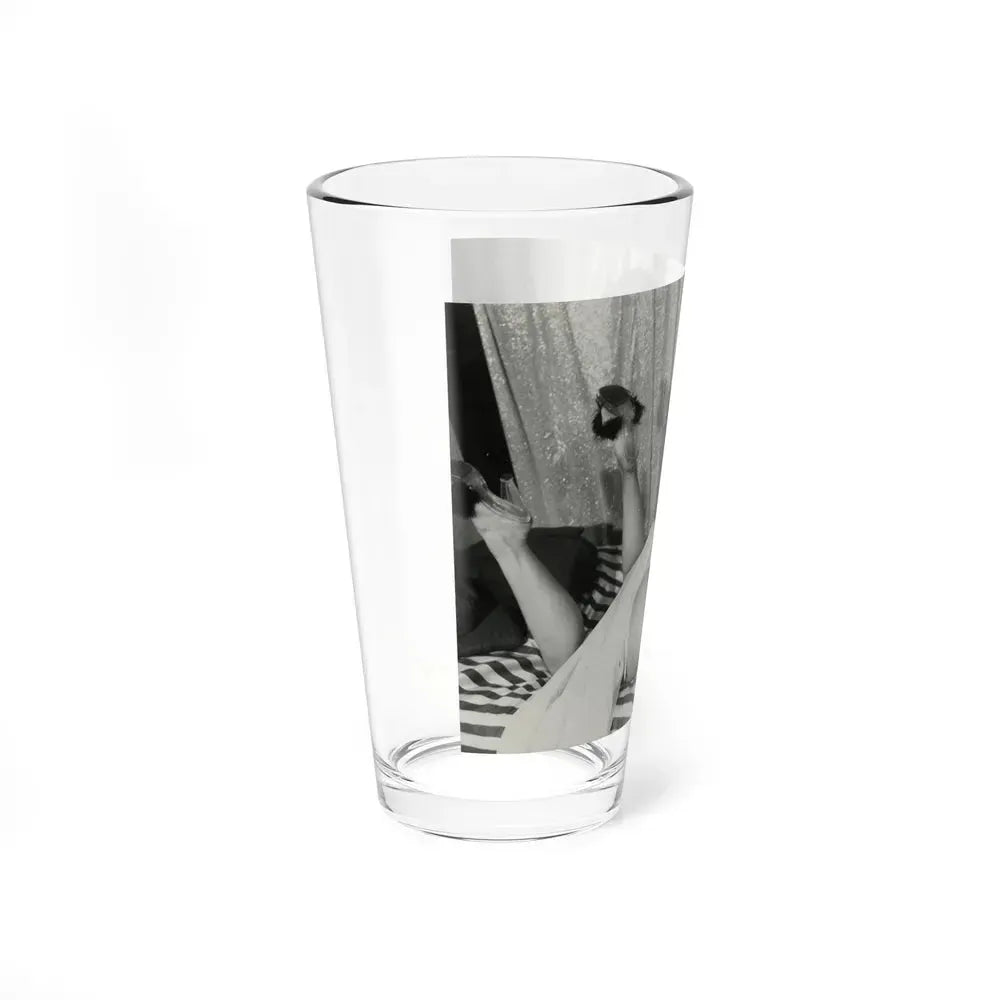 Bettie Page #212 (Vintage Female Icon) Pint Glass 16oz - Go Mug Yourself