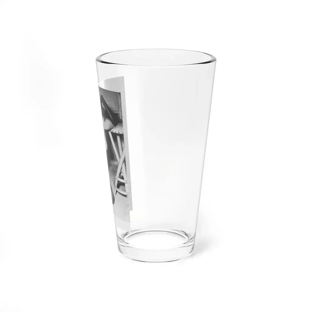 Bettie Page #213 (Vintage Female Icon) Pint Glass 16oz - Go Mug Yourself
