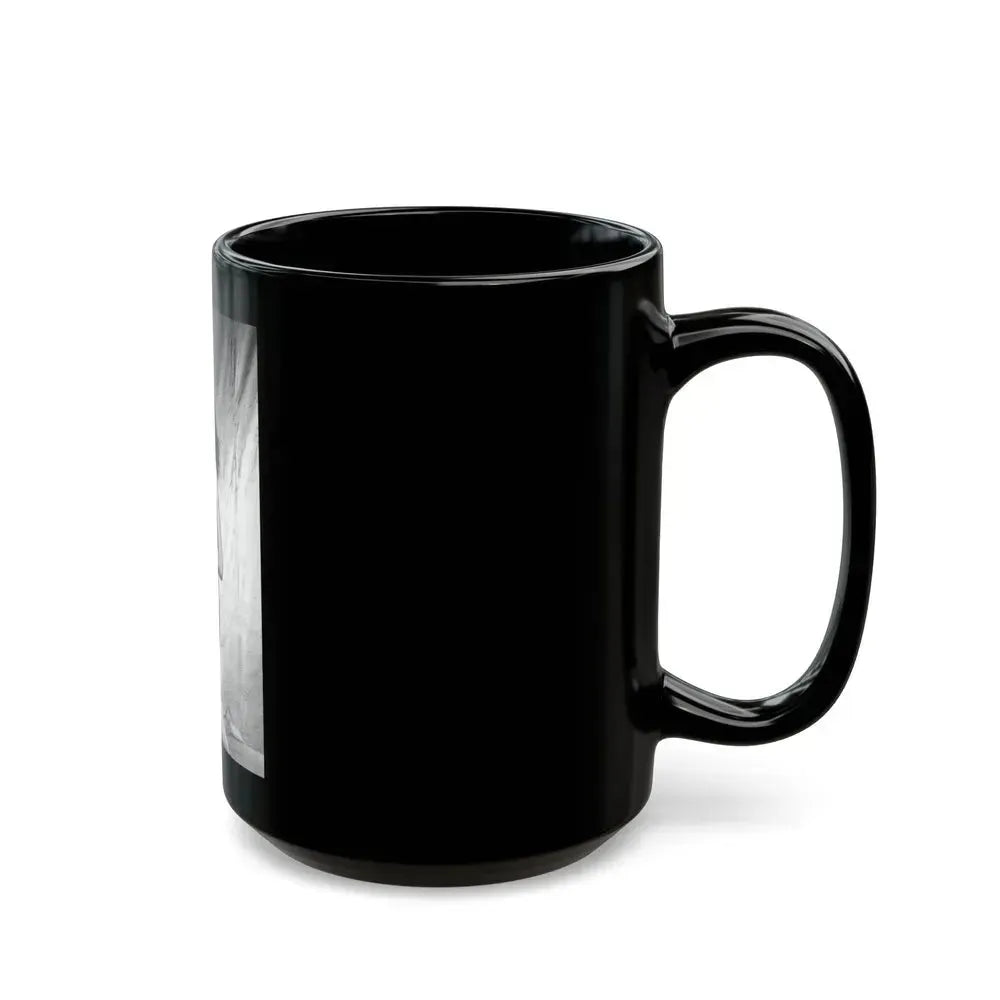 Bettie Page #214 (Vintage Female Icon) Black Coffee Mug - Go Mug Yourself