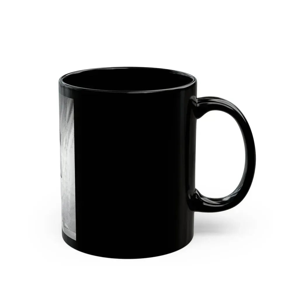 Bettie Page #214 (Vintage Female Icon) Black Coffee Mug - Go Mug Yourself