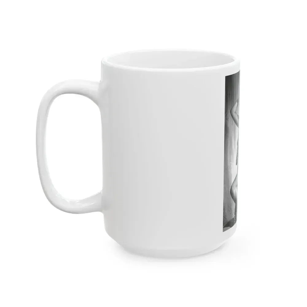 Bettie Page #214 (Vintage Female Icon) White Coffee Mug - Go Mug Yourself