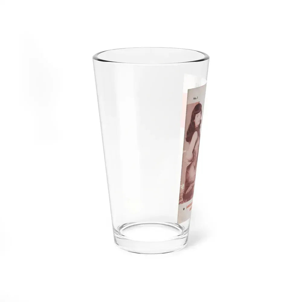 Bettie Page #216 (Vintage Female Icon) Pint Glass 16oz - Go Mug Yourself