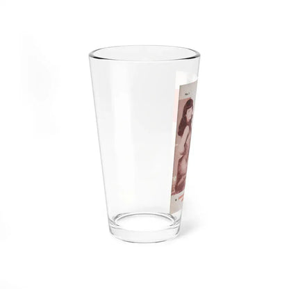 Bettie Page #216 (Vintage Female Icon) Pint Glass 16oz - Go Mug Yourself