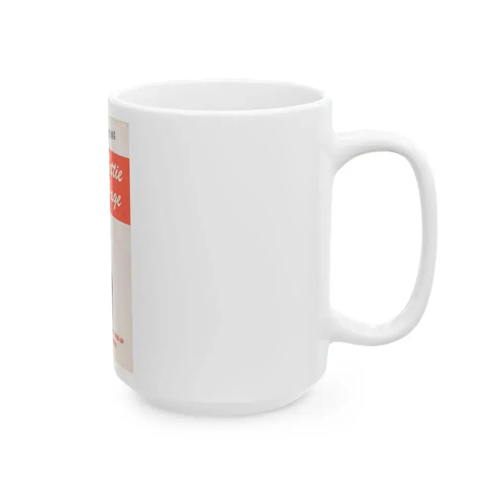 Bettie Page #216 (Vintage Female Icon) White Coffee Mug - Go Mug Yourself