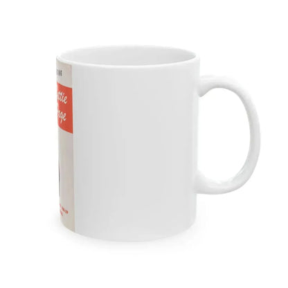 Bettie Page #216 (Vintage Female Icon) White Coffee Mug - Go Mug Yourself