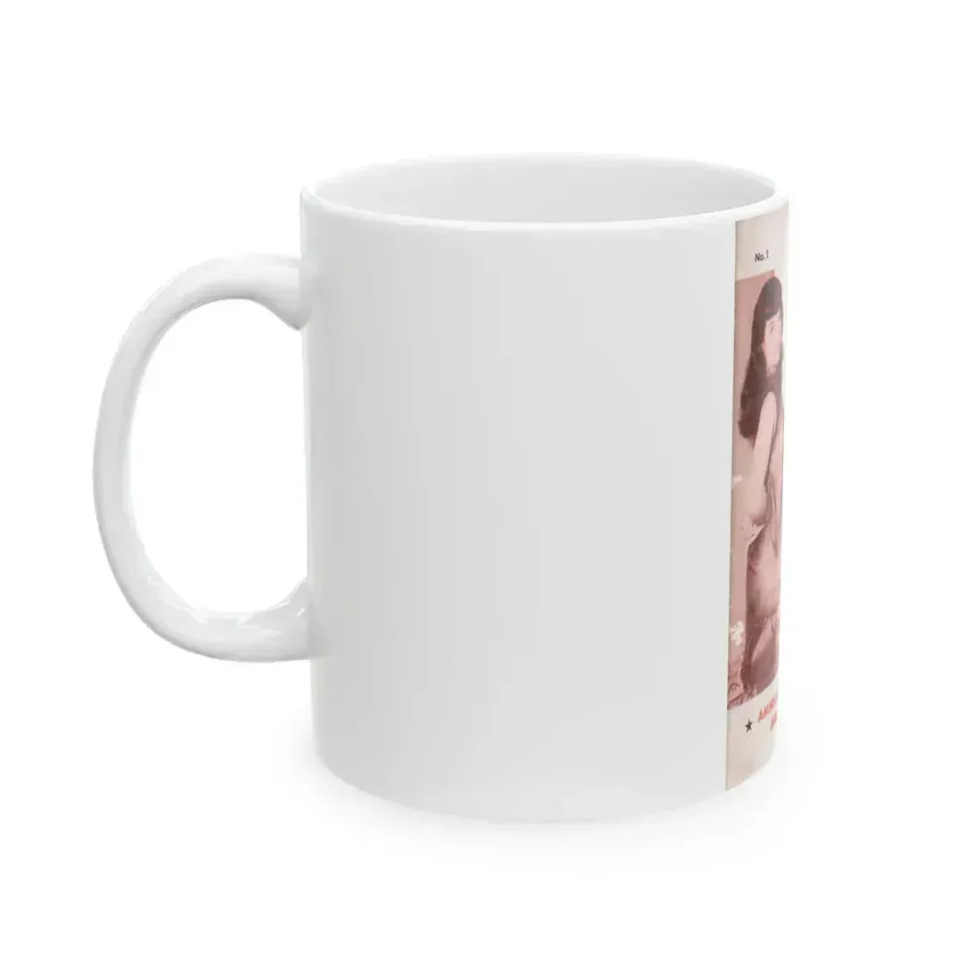 Bettie Page #216 (Vintage Female Icon) White Coffee Mug - Go Mug Yourself