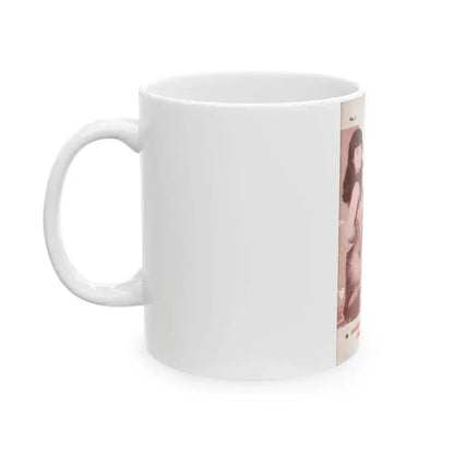 Bettie Page #216 (Vintage Female Icon) White Coffee Mug - Go Mug Yourself