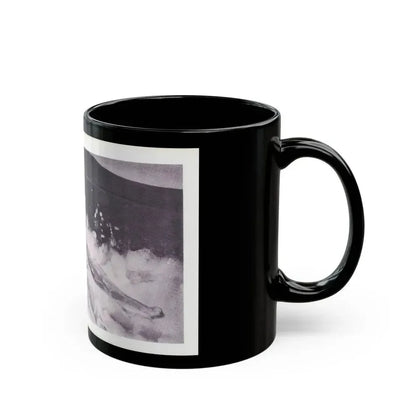 Bettie Page #224 (Vintage Female Icon) Black Coffee Mug - Go Mug Yourself