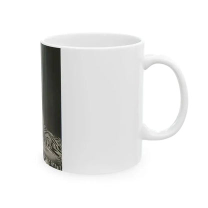 Bettie Page #227 (Vintage Female Icon) White Coffee Mug - Go Mug Yourself