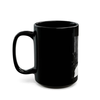 Bettie Page #230 (Vintage Female Icon) Black Coffee Mug - Go Mug Yourself