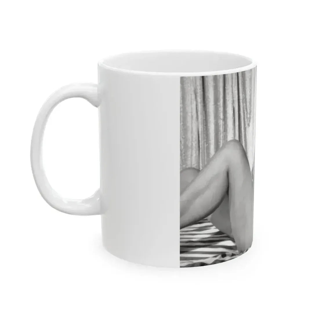 Bettie Page #231 (Vintage Female Icon) White Coffee Mug - Go Mug Yourself