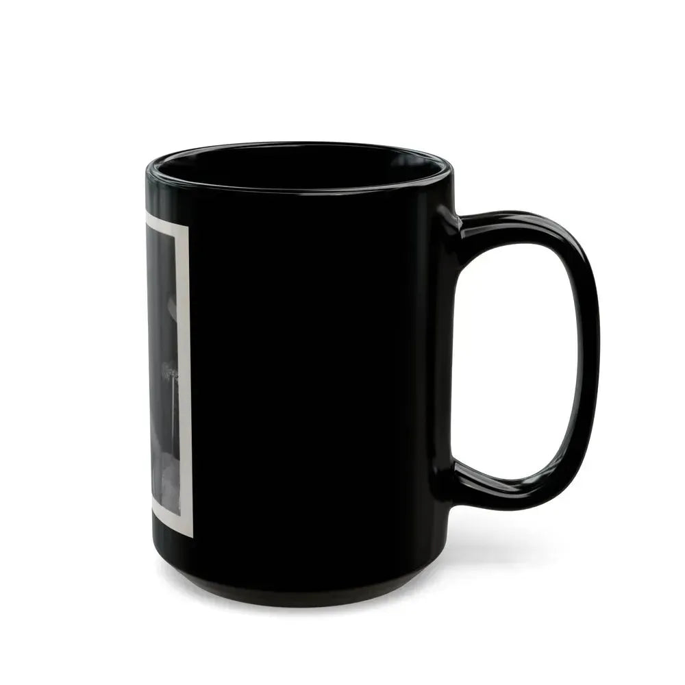 Bettie Page #232 (Vintage Female Icon) Black Coffee Mug - Go Mug Yourself