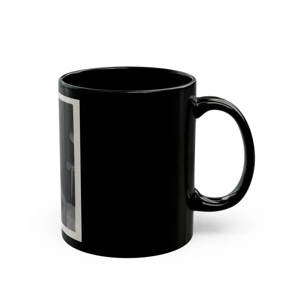 Bettie Page #232 (Vintage Female Icon) Black Coffee Mug - Go Mug Yourself