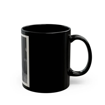 Bettie Page #232 (Vintage Female Icon) Black Coffee Mug - Go Mug Yourself