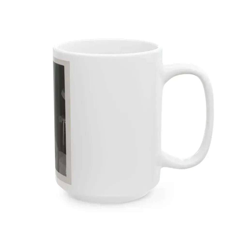 Bettie Page #232 (Vintage Female Icon) White Coffee Mug - Go Mug Yourself