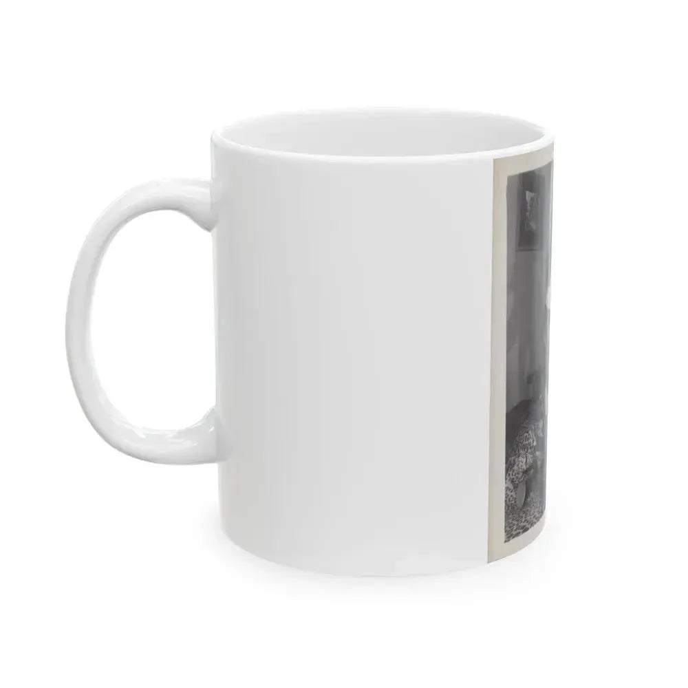 Bettie Page #232 (Vintage Female Icon) White Coffee Mug - Go Mug Yourself
