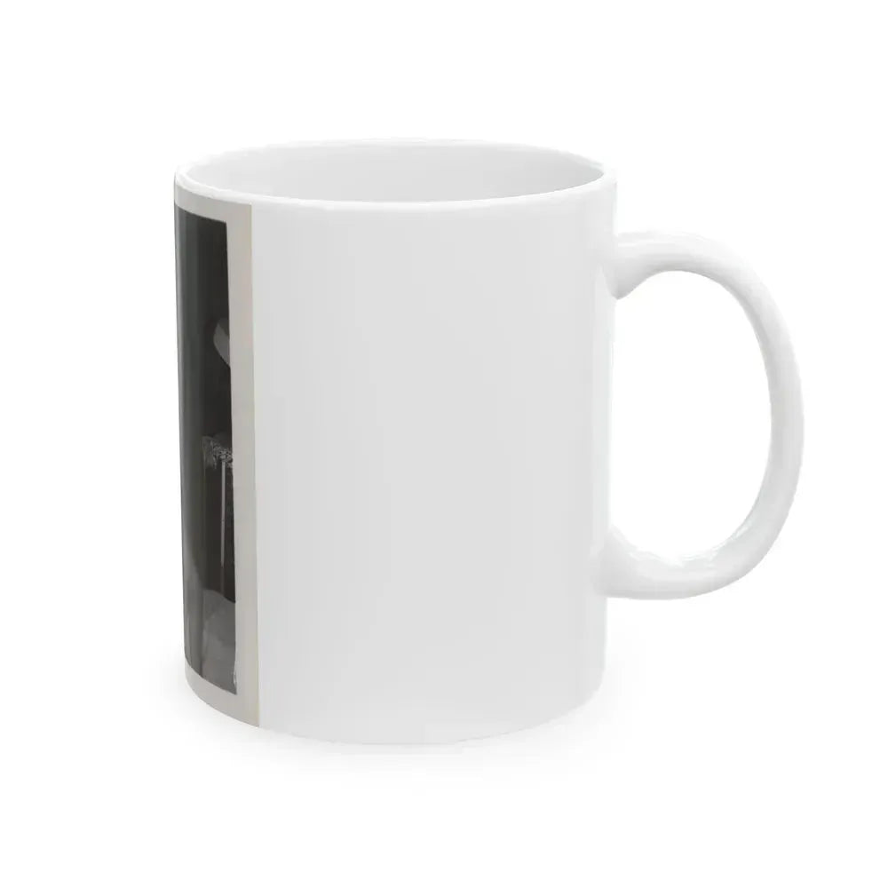 Bettie Page #232 (Vintage Female Icon) White Coffee Mug - Go Mug Yourself