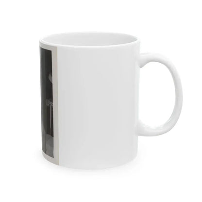 Bettie Page #232 (Vintage Female Icon) White Coffee Mug - Go Mug Yourself
