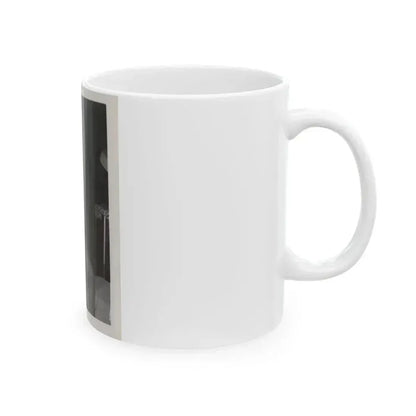 Bettie Page #232 (Vintage Female Icon) White Coffee Mug - Go Mug Yourself