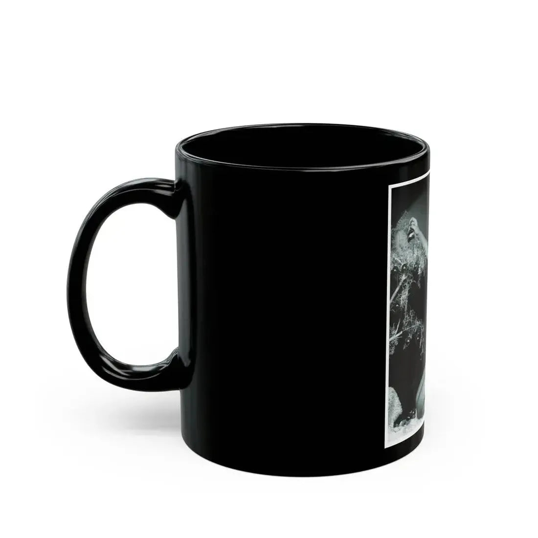Bettie Page #233 - Playboy Photo Jan. '55 (Vintage Female Icon) Black Coffee Mug - Go Mug Yourself