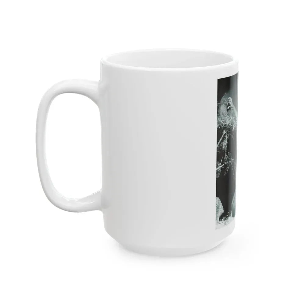 Bettie Page #233 - Playboy Photo Jan. '55 (Vintage Female Icon) White Coffee Mug - Go Mug Yourself