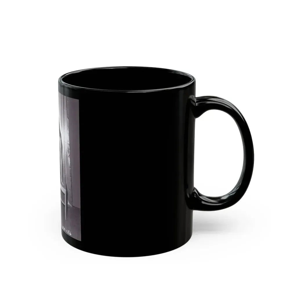 Bettie Page #235 (Vintage Female Icon) Black Coffee Mug - Go Mug Yourself