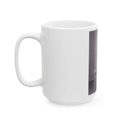 Bettie Page #235 (Vintage Female Icon) White Coffee Mug - Go Mug Yourself