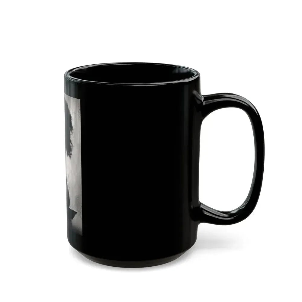 Bettie Page #236 (Vintage Female Icon) Black Coffee Mug - Go Mug Yourself