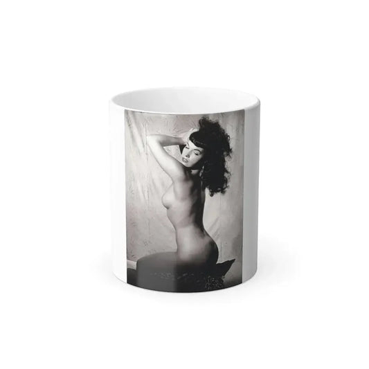 Bettie Page #236 (Vintage Female Icon) Color Changing Mug 11oz 11oz - Go Mug Yourself