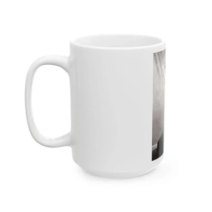 Bettie Page #236 (Vintage Female Icon) White Coffee Mug - Go Mug Yourself